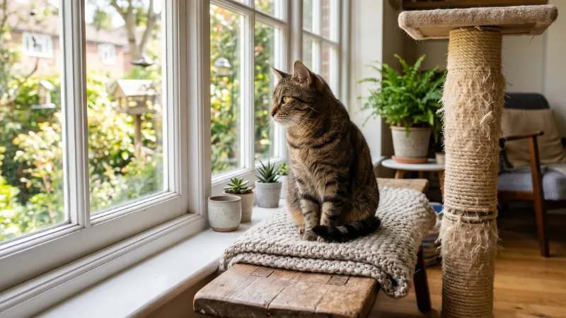 gato ventana