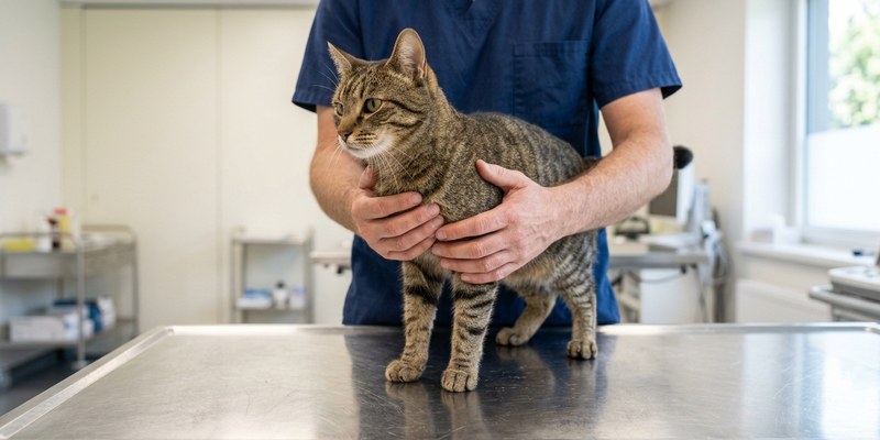 35 tabby cat standing