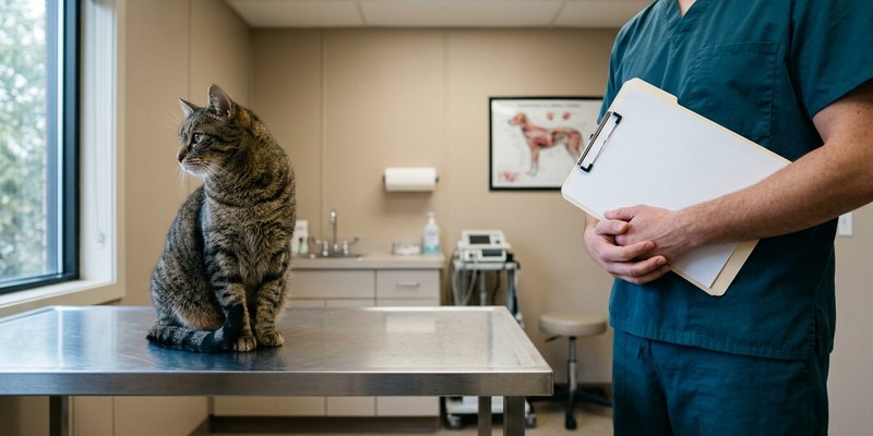 38 professional with cat