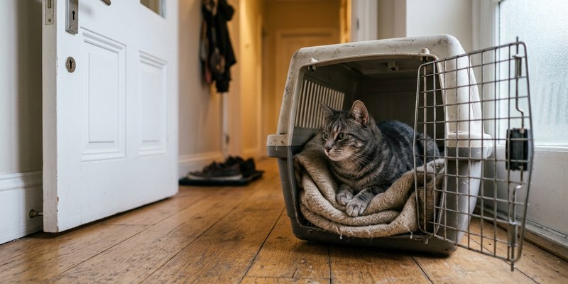 67 calm grey tabby