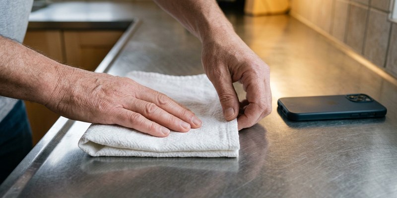 68 hands folding clean