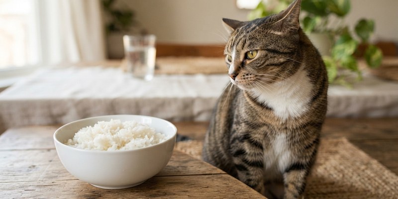 cat turning head from