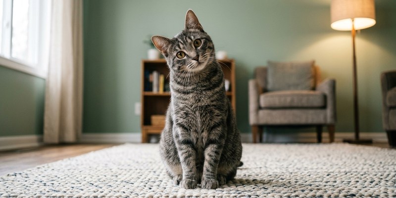 gato confundido