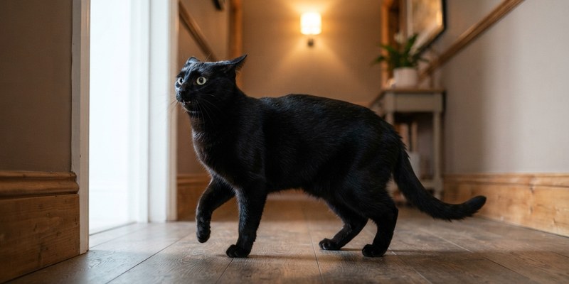 bombay cat freezing in