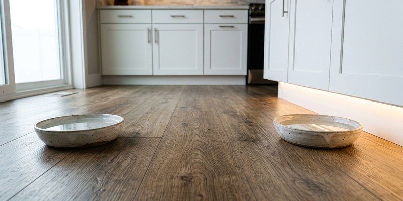 two ceramic bowls on
