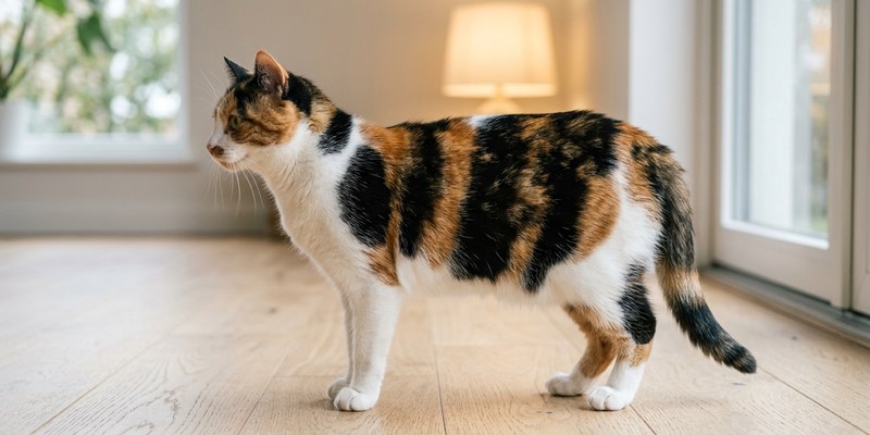 gato calico de