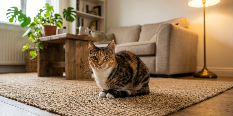 gato calico atigrado