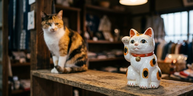 figura gato calico
