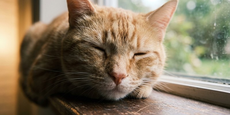 parpadeo lento gato