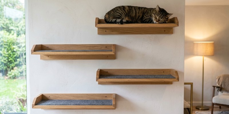 tabby cat resting on