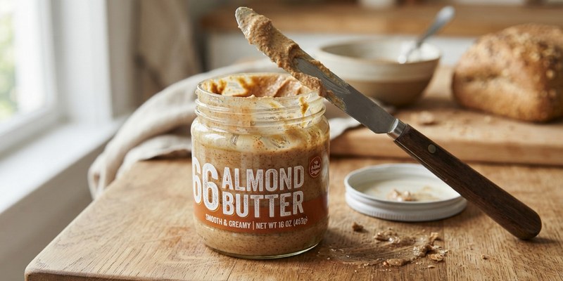open jar of nut